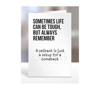 Card Gift for Someone going through hard times, a bad time, difficult, sympathy, thinking about you, men, women, presents for friends, relatives, colleagues, A5-320_1