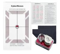 Card Grading Center Tool for Pokemon, Trading Cards Measuring Tools, Come with Cleaning Cloth Kit & 30X Magnifying Implement for PSA's Latest Grading Standards/BGS Submissions