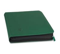 Card Guardian 12 Pocket Card Binder with Zipper, Green | Premium Trading Card Binder, Holds 480 Cards, Side-Loading TCG Binder, For MTG, Lorcana, Match Attax, One Piece & More