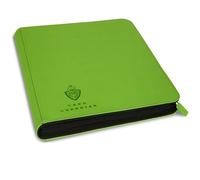 Card Guardian 12 Pocket Card Binder with Zipper, Lime Green | Premium Trading Card Binder, Holds 480 Cards, Side-Loading TCG Binder, For MTG, Lorcana, Match Attax, One Piece & More