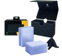 Card Guardian Toploader Bundle Deck Box, Black