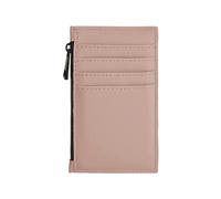 Card holder Bag Base Matte PU Rose 7x13 cm