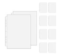 Card Holder Folder - Waterproof A5 A6 Album | 10-Sheet Clear Pocket Storage Refillable Insert High Clear Collector Cover Durable Design | Folder for Cards, Photos, Tickets