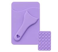 Card Holder for Phone Case Silicon Suction Cup Mount