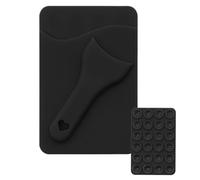 Card Holder for Phone Case | Suction Cup Cellphone Wallet | Suction Card Holder Mount - for Men Drivers Traveling Car Cruise Work Fitness School Bus Passes Selfies