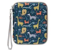 Card Holder for Yoto Card, 80 Pockets Card Binder Folder With Zipper, Card Case for Kids Adults, Card Organiser for 2.3 * 3.4 Inch Mini Audiobook Playing Cards Toy, Animal