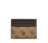 GUESS Mito Credit Card Holder Beige/Brown, brown