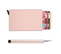 Card Holder,Men's or Women's Wallet,Automatic Metal Credit Card,Smart Minimalist Pop Up Wallets,Stealth Wallet Card Holder,Card Holder RFID/NFC Blocking,Slim Lightweight Metal Credit Car