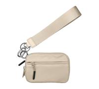 Card Holder with Lanyard - Small Wallets | Card Case with Zip | Changes Cash Bag Coin Purse | Change Bag Credit Card Case | Portable Multipurpose Key Bag for Women Coin H, khaki, see description, See