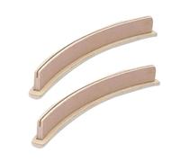 Card Holder | Wooden Organizer Stand | Poker Game Accessory | Hands-Free Curved Tray 2-Pack For Seniors, Adults, Kids | Durable Wood, Stable Angle, Ideal For Canasta, Bridge, Pinochle Table Play