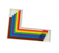 Card Making Alignment Guide Set, L Shaped Border Spacing Tools for Journaling Layering Paper Projects Classroom Paper Alignment Guides Border Spacing Tool Layering Corner Ruler Card Making Helper Aid