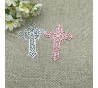 Card Making Stencils,6.8x8.9cm Vine Cross Lace Diamondmetal Cutting Dies Mold Round Hole Label Tag Scrapbook Paper Craft