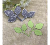 Card Making Stencils,8.5x4.8cm Leaf Leaves Decorationmetal Cutting Dies for Scrapbooking Album Embossing Paper Cards Decorative Crafts