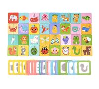 Card Matching Games - Educational Games | Stimulating Educational Sorting Toy for 3 Years Olds Daycare Nursery School Travel Activities