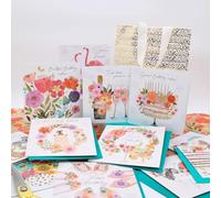 CARD 'N' MIX Sublime Assortment 6 Card Potluck Pick Cards for Birthdays CNMIX006