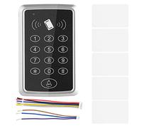 Card Password Door Entry Access Control Machine System with 5 RFID Cards, 2000 User Capacity, 26 Interface - Durable ABS Material, Multiple Access Methods, Secure Building Access