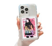 Card/Photo Display Phone Case for iPhone 15 Pro Max | TCG/Picture Display Top Loaders & Sleeves | Compatible Pokemon Cards, Sports, One Piece, Magic (Clear, iPhone 15 Pro Max)