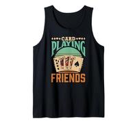 Card Playing Friends Cards Symbols Player Card Playing Tank Top