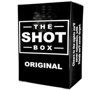 Card Plug The Shot Box Original - Party Drinking Game, Competitive, Fun, and Easy-to-Learn Gameplay, A Must-Have for Game Nights, Social Events, and Gatherings