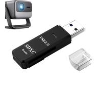 Card Reader for Computer Multifunctional Portable Plug-N-Play Read Reader