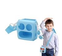 Card Reader Protective Case - Silicone Cover Audio, Player Anti Slip Soft Protective with Shoulder Strap for Kids Girls Children Audio Device Storyteller Durable Lightweight Easy Use Portable