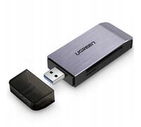 UGREEN SD Card Reader USB 3.0 Memory Card Adapter 5Gbps for SD, SDXC, SDHC, Micro SD, Micro SDXC, Micro SDHC, MMC, CF, MS, Read on 4 Cards Simultaneously at Mac OS, Chrome OS, Windows, Linux etc