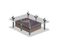 Card Repair: Card Restoration Tool, Clear Acrylic Card Pressing Device | Card Correction Tool, Card Protector, Card Holder
