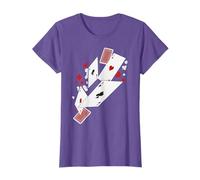 Card Shark Poker Player Four Aces Gambling Gift Idea T-Shirt