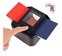 Card Shuffer - Automatic Shuffling Machine, Durable Deck Dispenser, Professional Card Mixing Tool | Poker Blackjack Bridge Rummy Party Tournament Family Game Night Picnic Camping Hiking