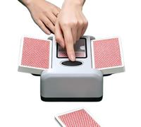 Card Shuffle Rechargeable 5x4.7x3.2inch Portable Fast 2-Deck | Shuffle Poker Deck Holder 5x4.7x3.2inch Machine For Home Party Bar Club Lounge Tournament