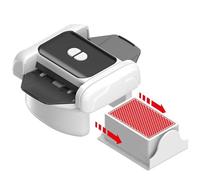 Card Shuffler,1-2 Decks Shuffler - 2 Mode Low Noise Rechargeable Dispenser Machine for Game Playing Board Gambling Poker Blackjack