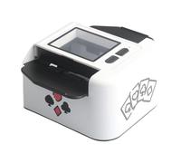 Card Shuffling Machine, USB Rechargeable Cartoon Smart Deck Dealer, 6.5x5.12x3.19 Inches Versatile Compatibility & Compact, Game Accessories for Canasta, Poker, Bridge, Rummy, Spades, Mahjong, Family