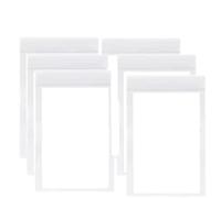 card sleeves 1-501-500Pcs Transparent Idol Card Protective Sleeve Album Photo Waterproof Protector Game Holder 56x87mm(300Pcs - 56x87mm)