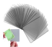 Card Sleeves, 160pcs Card Protector Sleeves 4x3" Waterproof Trading Savers with Rounded Edges for Easy Replacement & Storage