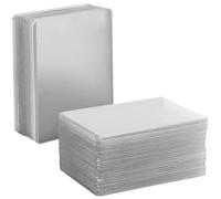 Card Sleeves, 160Pcs Card Savers with Rounded Edges, 4x3'' Protector Sleeves for Trading Cards Storage