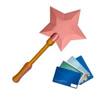 Card Sleeves | 3D Printed Interactive Fashion Wand - Contactless Payment Card Protector,for Men Women Adults Kids Students School Travel Payment Shopping Party