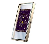 Card Sleeves | Card Protector Display Magnetic Case,Stackable Uv Resistant Sleeves Case for Tournament Collection Poker Sports Tarot Grading Display Trading