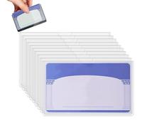 Card Sleeves: Credit Card Protector, Waterproof Transparent PVC, For Social Security | Multifunci ID Driver's License Protection