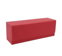 Card Storage Box, Lightweight Magnetic Closure Game Card Storage Box Multipurpose Large Capacity for 400 and Above (Red)
