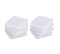 Card Storage Case 10PCS Transparent SDHC Memory Card Holder Box Portable Dustproof Holder for Camera or Adapterer