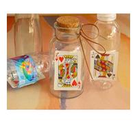 Card to Bottle Magic Tricks Chosen Card Appear in Bottle Magia Magician Close Up Sreet Illusions Gimmicks Mentalism Props