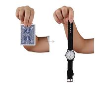 Card to Watch Magic Trick - Card to Wristwatch Illusion - Simple Close-Up Magic Prop - PVC Magic Toy for Performances