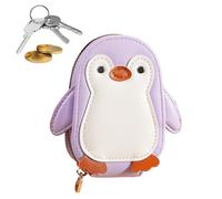 Card Wallet, Penguin Large Capacity Accordion PU Leather, Animal Credit Card Organizer, for Work School Office Hotel Dating