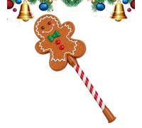 Card Wand Tap To Pay Contactless 3D Printed Gingerbread Man Festive Stick | Handheld Christmas Payment Wand for Travel, Home Storage, Office, Retail Store, Cafe, Holiday Shopping, Party