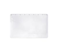 Card with Wallet Magnifier,Pocket Magnifying Glass Ruler 3X - Pocket Magnifying Glass, Magnifying Card, Focus Start Magnifier for Large