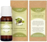 Cardamom Fragrance Pure Natural Essential Oil for Diffuser, Air & Room Freshener, Candles, Potpourri - Pack of 1 (Qty- 10 ML)