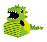 Cardboard Assembly Dinosaur Toys - Dinosaur Costume Cardboard Assemble Kit,Safe and Harmless Assembly Toy for Daily Play, Kindergarten Performance, Role-Playing Game