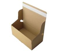 Cardboard Boxes e-commerce boxes with peel & seal adhesive strip 180mm x 100mm x 50mm - 100 Boxes