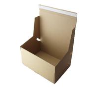 Cardboard Boxes e-commerce boxes with peel & seal adhesive strip 290mm x 208mm x 95mm - 10 Boxes