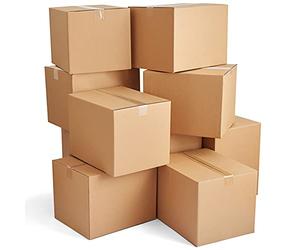 Cardboard Boxes Single Wall Shipping Mailing Postal E-Commerce Boxes Durable For Picking, Packing & Storage (4x4x4" (102x102x102mm), 25)